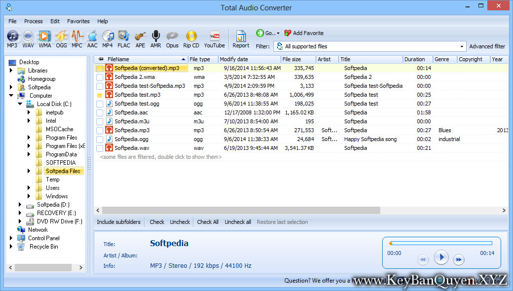 CoolUtils Total Audio Converter 5.3.0.166 Full Key Download, Phần mềm