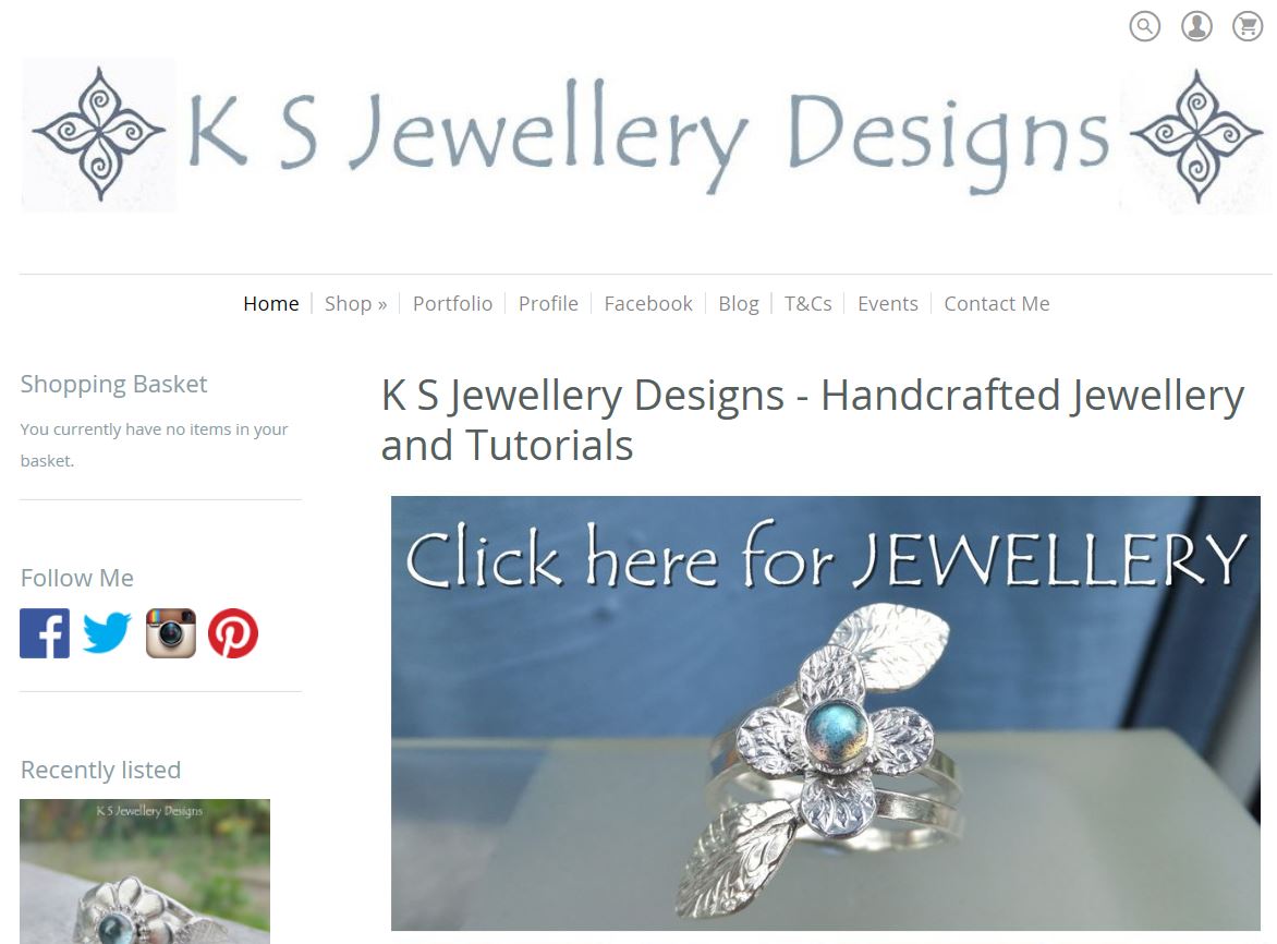 K S Jewellery Designs Website