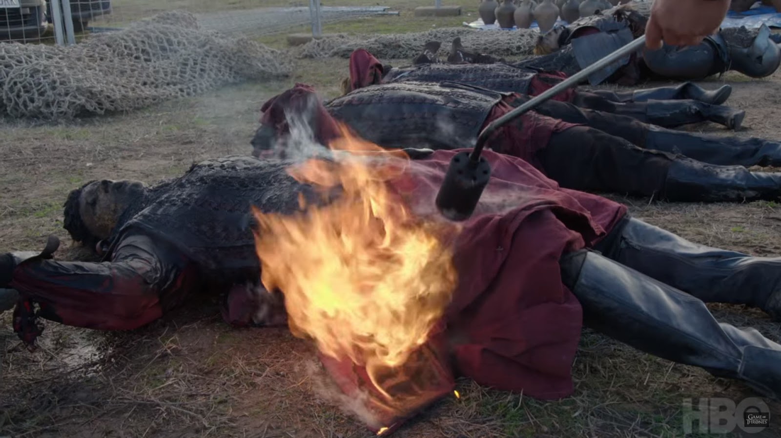 Behind the scenes the Loot Train Attack - Game of Thrones season 7 | CG