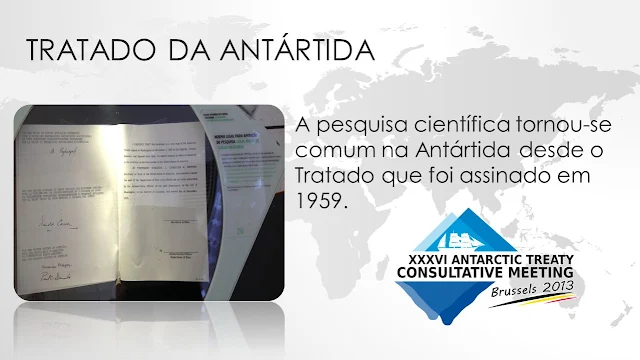 O Tratado da Antártida foi estabelecido desde 1959