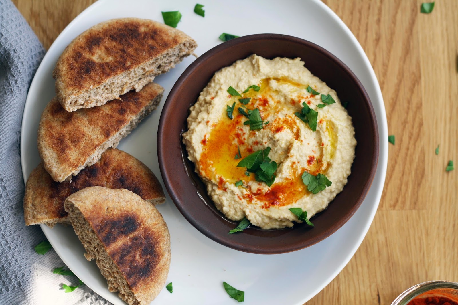 Simple (+ Quick) Hummus and Pita | Sevengrams