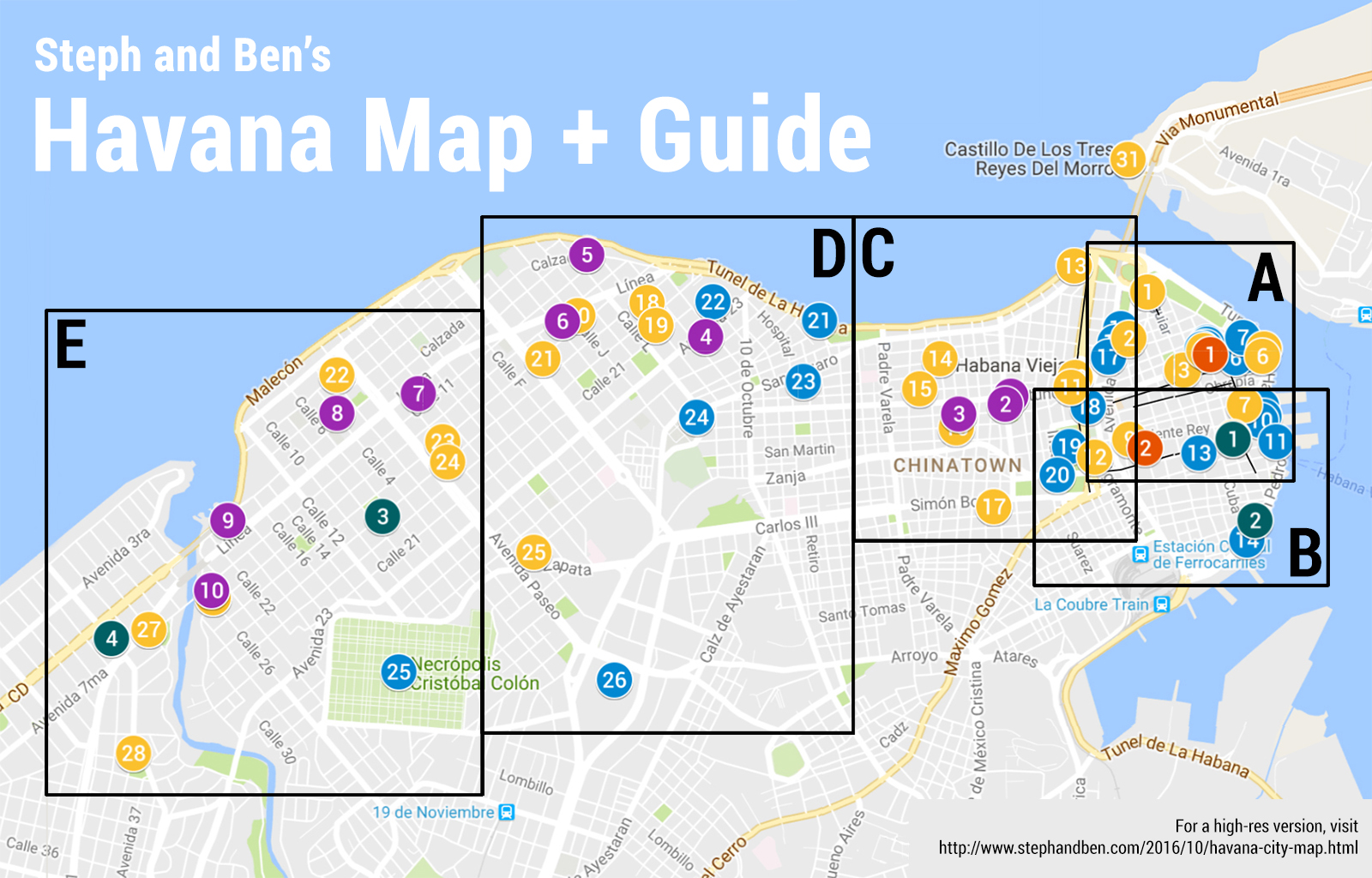 havana city map