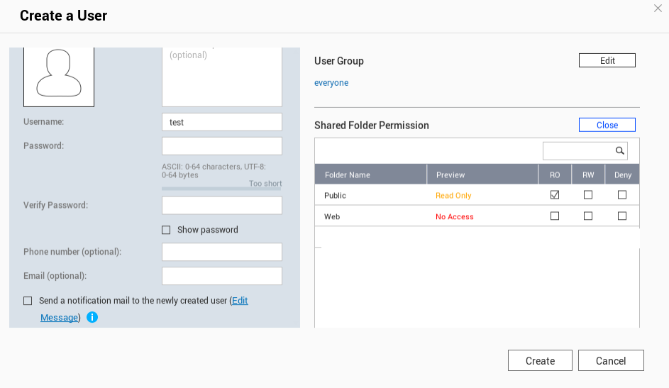 Qnap shared folder add or mount ( nfs cifs ) on linux