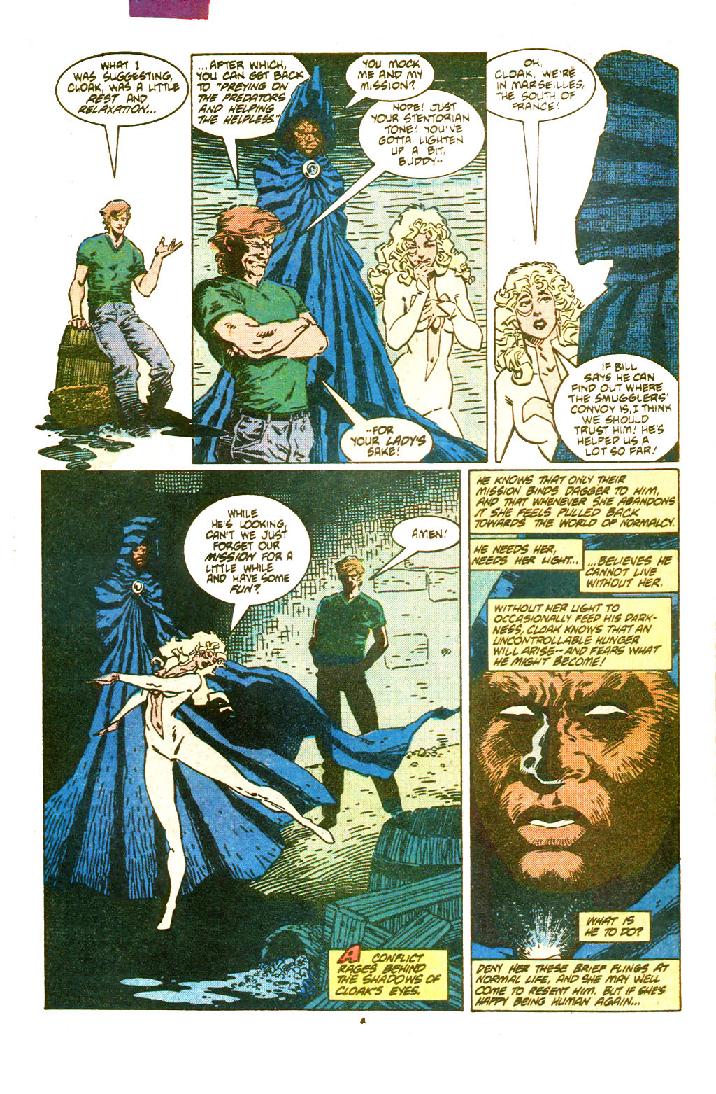 Read online Cloak and Dagger (1985) comic -  Issue #8 - 5