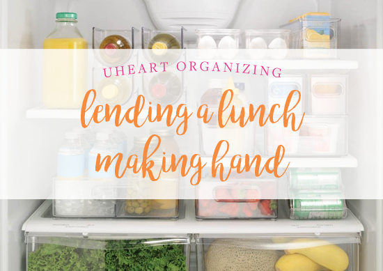 Iheart Organizing Uheart Organizing Lending A Lunch Making Hand