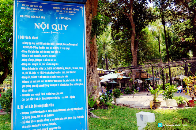 bowdywanders.com Singapore Travel Blog Philippines Photo :: Vietnam :: Tao Dan Park: This City Green Park is Ho Chi Minh’s Premier Hang Out Park
