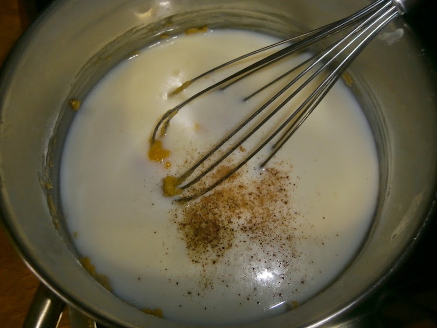 preparación salsa bechamel