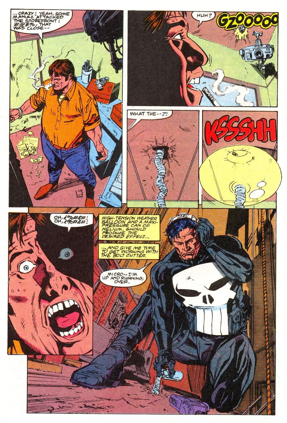 Read online The Punisher (1987) comic -  Issue #74 - Police Action - 5