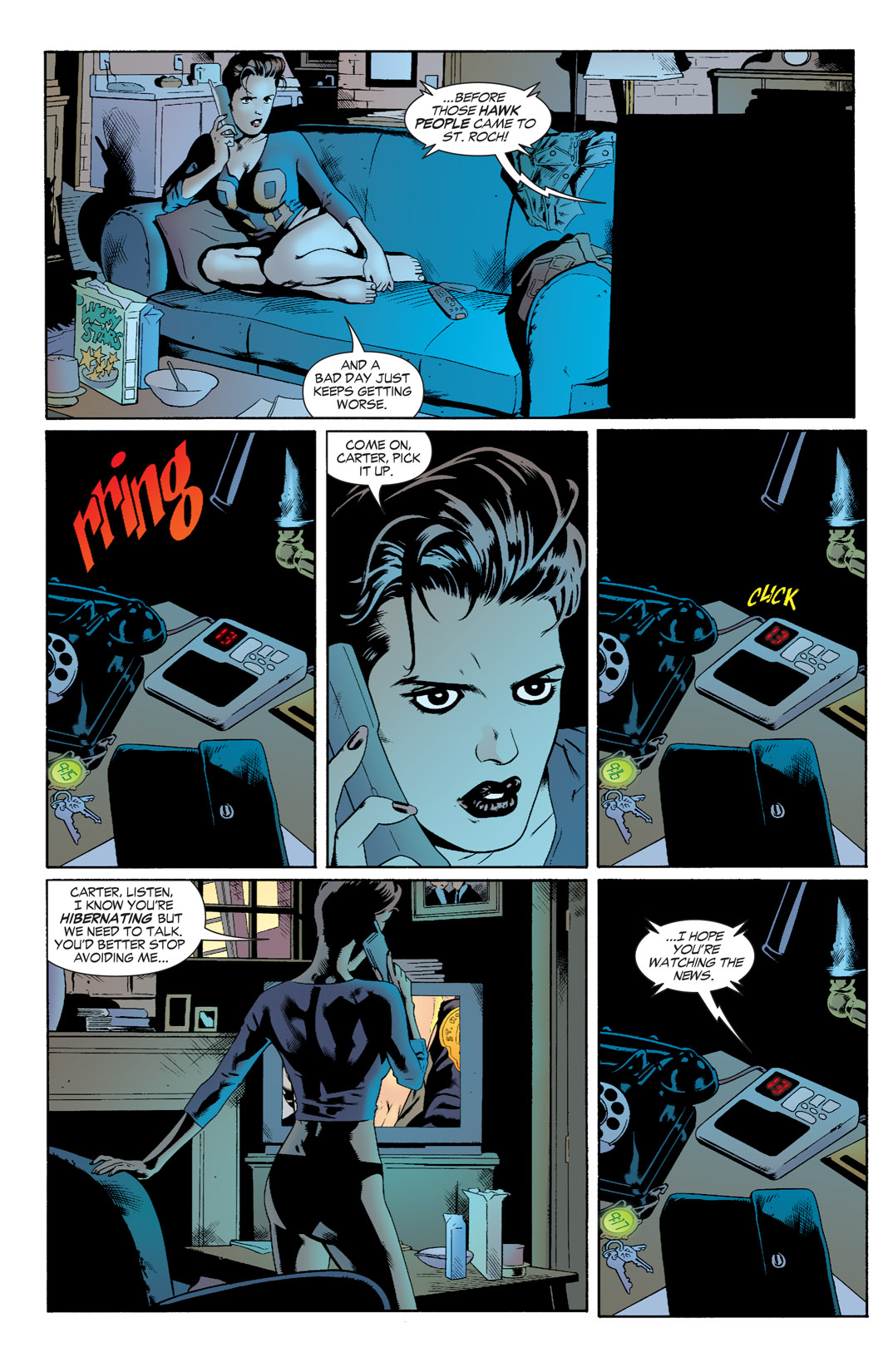 Hawkman (2002) Issue #29 #29 - English 12