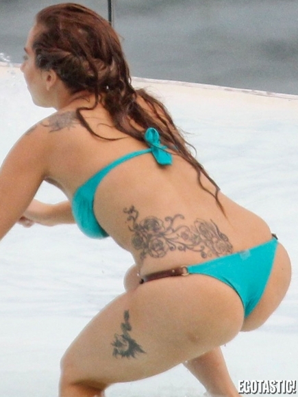 Lady Gaga bikini Brazilian Booty Show