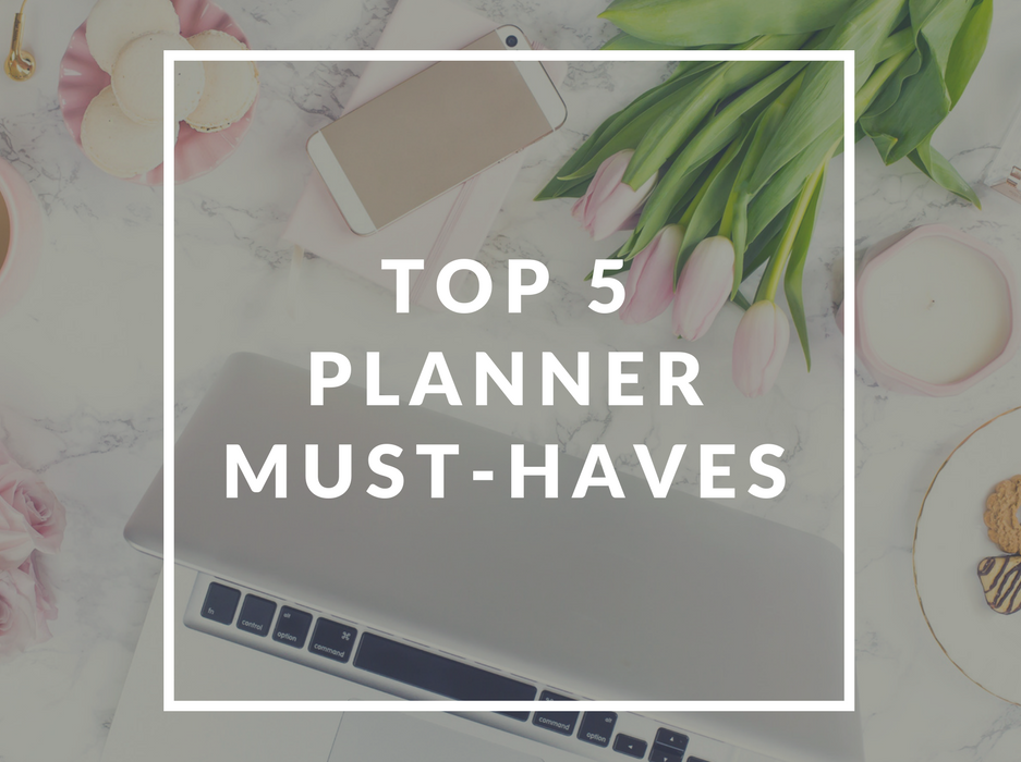 Malena Haas Top 5 Planner Must Haves