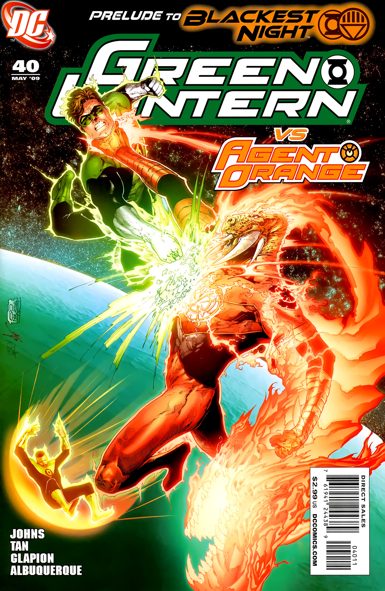 Read online Green Lantern (2005) comic -  Issue #40 - 1