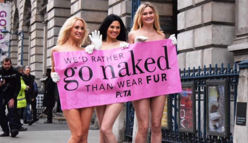 Claiming victory, peta ends naked fur protests