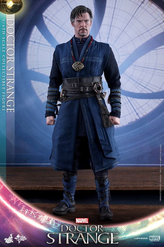 Custom 1/6 Benedict Cumberbatch Head Doctor Strange For Hot Toys Figure 