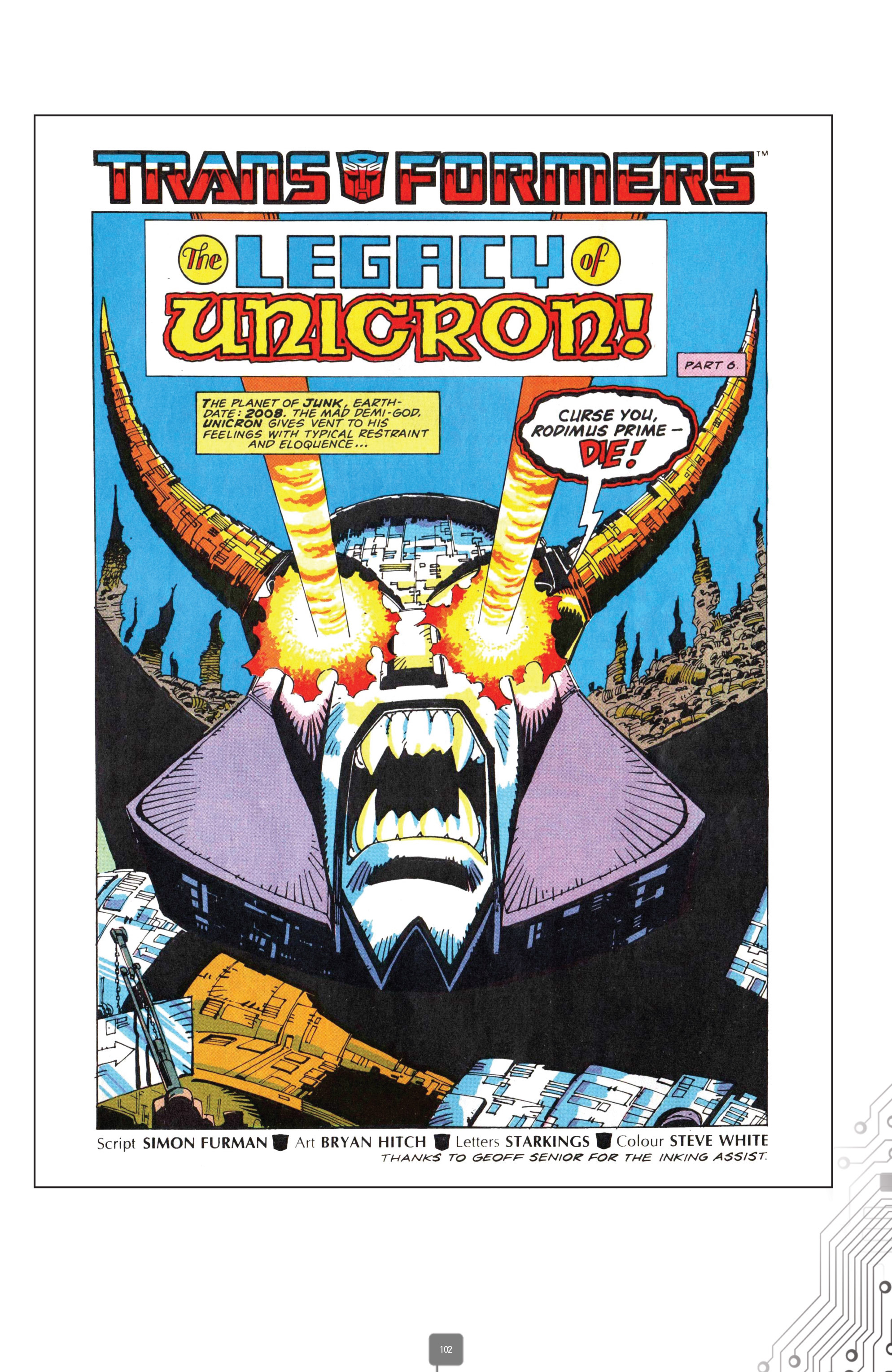 Read online The Transformers Classics UK comic - Issue # TPB 5 - 103