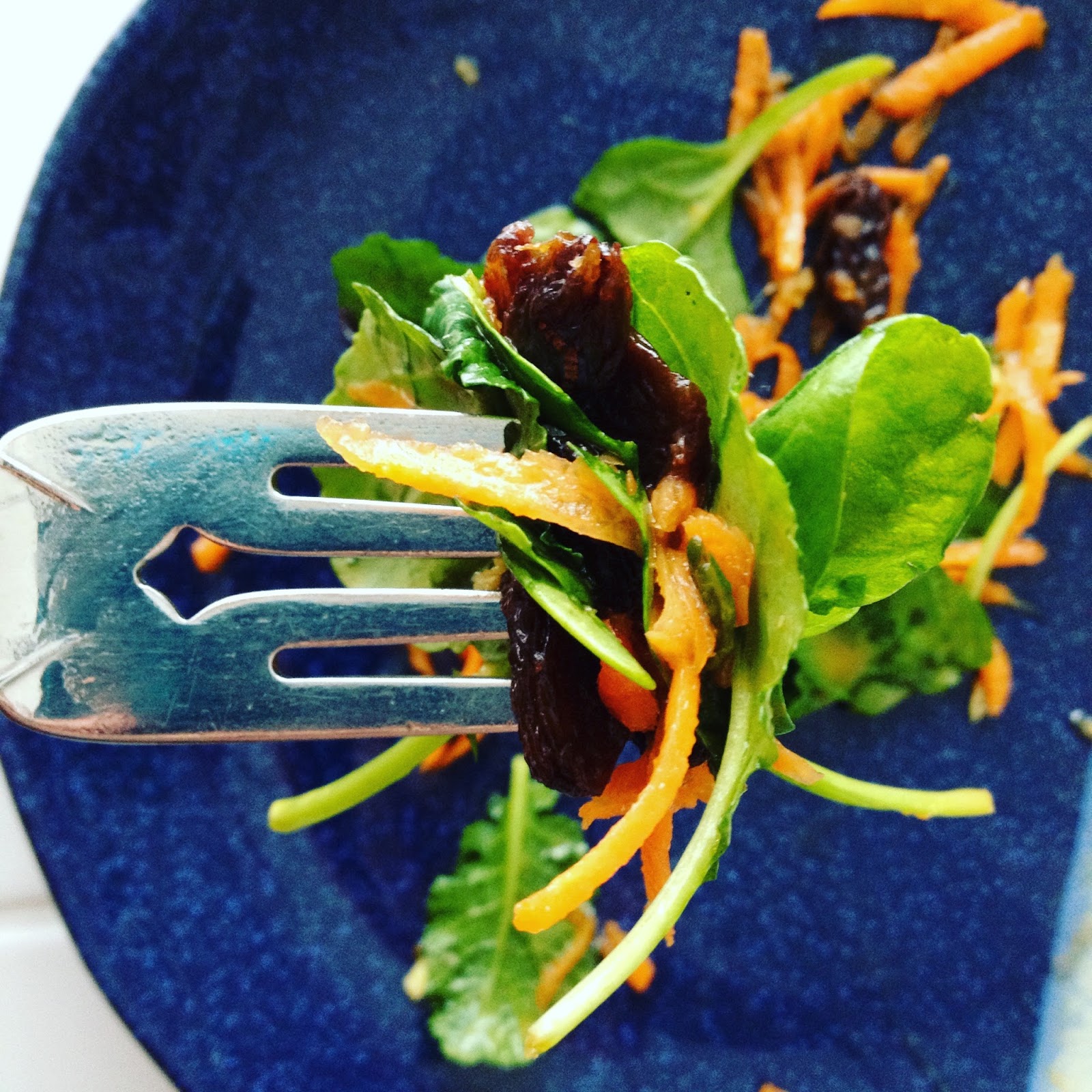 Hope For Healing Ginger Carrot Baby Greens Salad