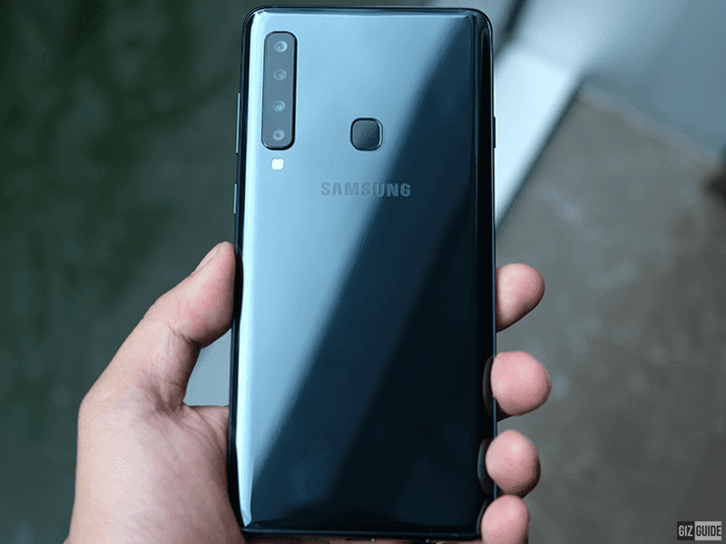 Galaxy A9 with four cameras