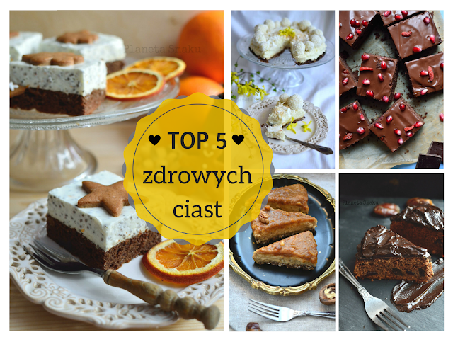 zdrowe ciasta, zdrowe wypieki, zdrowe desery