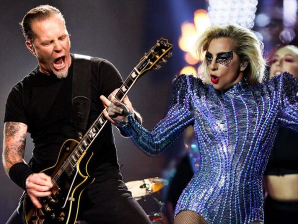 Lady Gaga y Metallica se unen en los premios Grammy