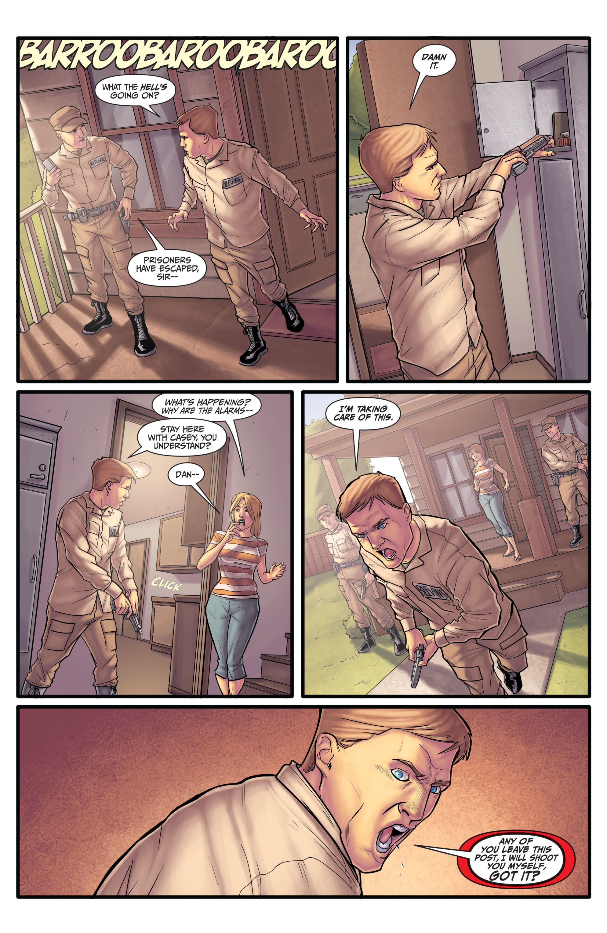 Read online Morning Glories comic -  Issue #16 - 21