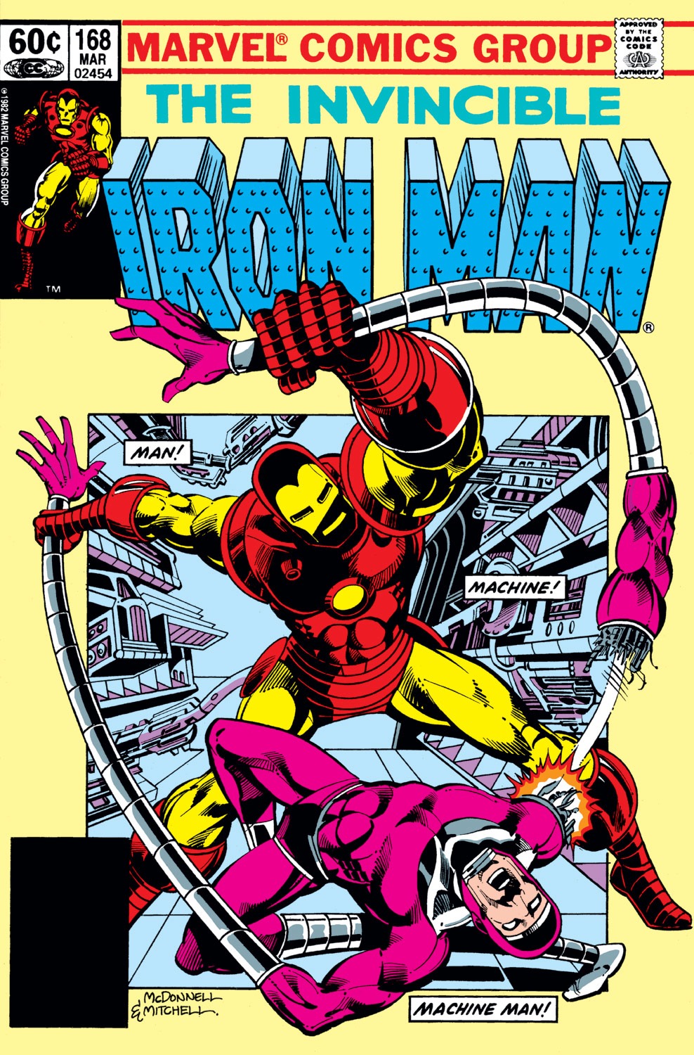 Read online Iron Man (1968) comic -  Issue #168 - 1