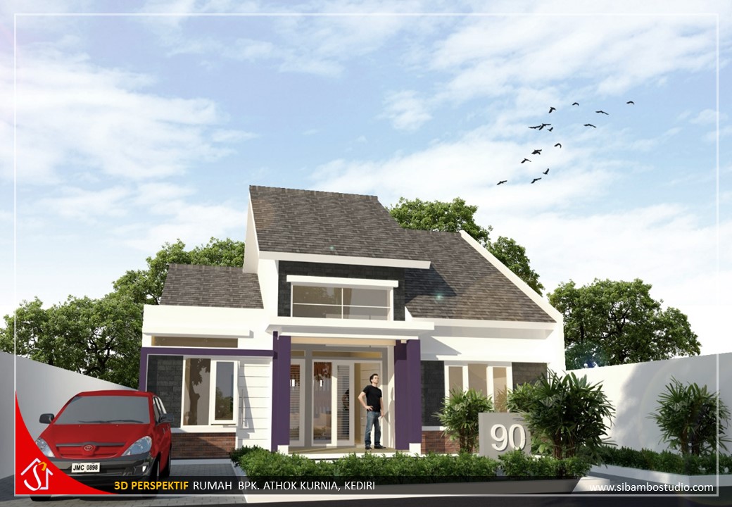 Inilah Desain Rumah Minimalis Sederhana 12 x 18 m yang Cerminkan Hunian