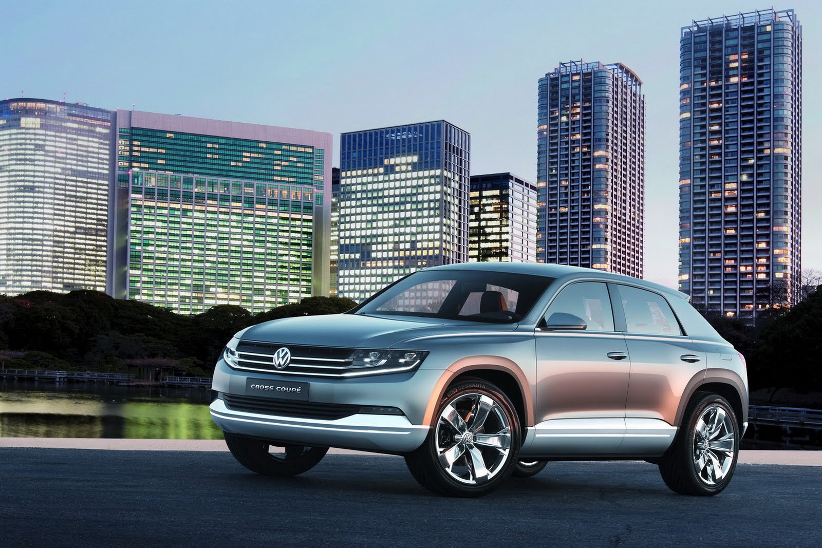 New Volkswagen Cross Coupe Suv Concept Auto Magazine New Volkswagen Cross Coupe Suv Concept