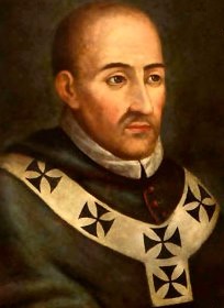 Santo Toribio de Mogrovejo Retrato de Santo Toribio de Mogrovejo a color