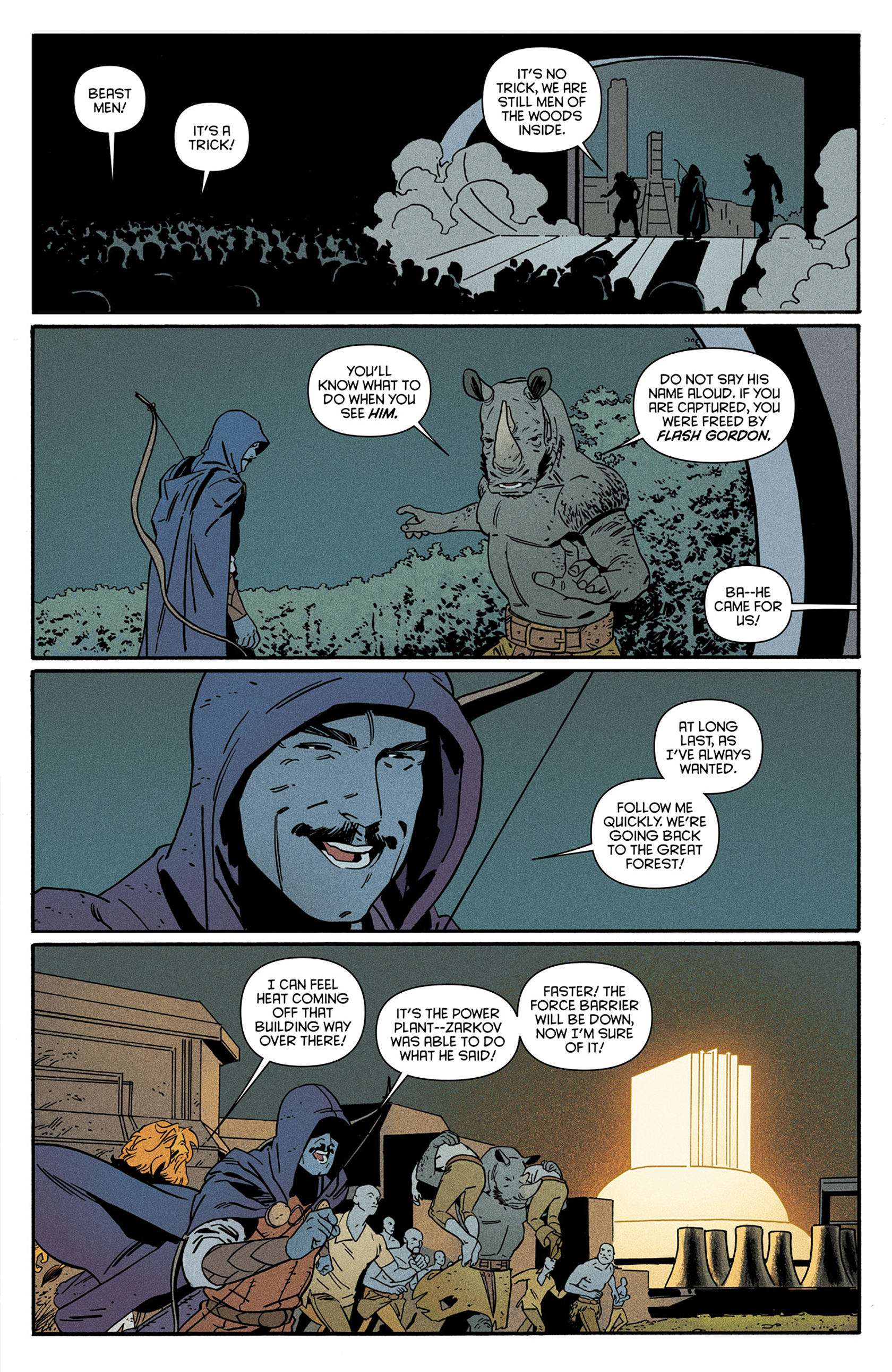 Read online Flash Gordon (2014) comic -  Issue #4 - 12