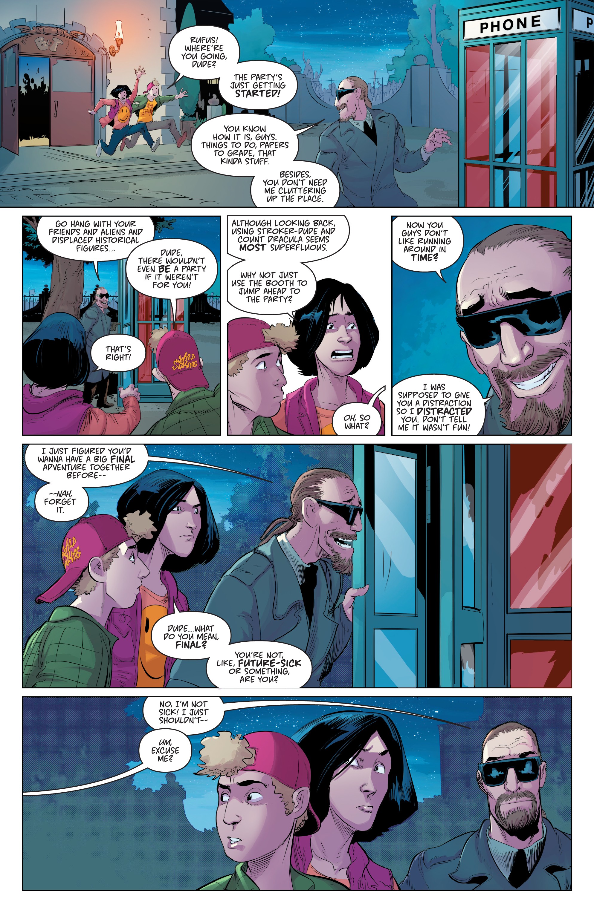 Read online Bill & Ted Save the Universe comic -  Issue # _TPB - 16