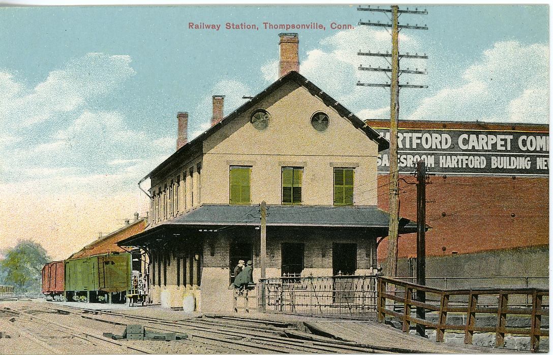 The National Railroad Postcard Museum Thompsonville, Connecticut