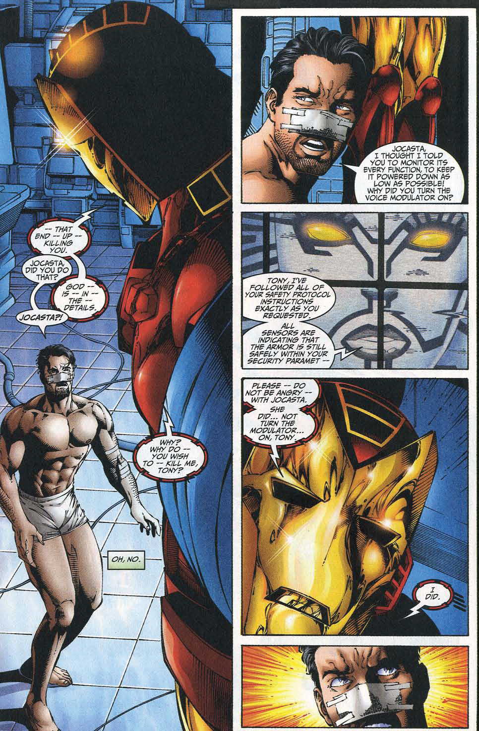 Read online Iron Man (1998) comic -  Issue #28 - 9