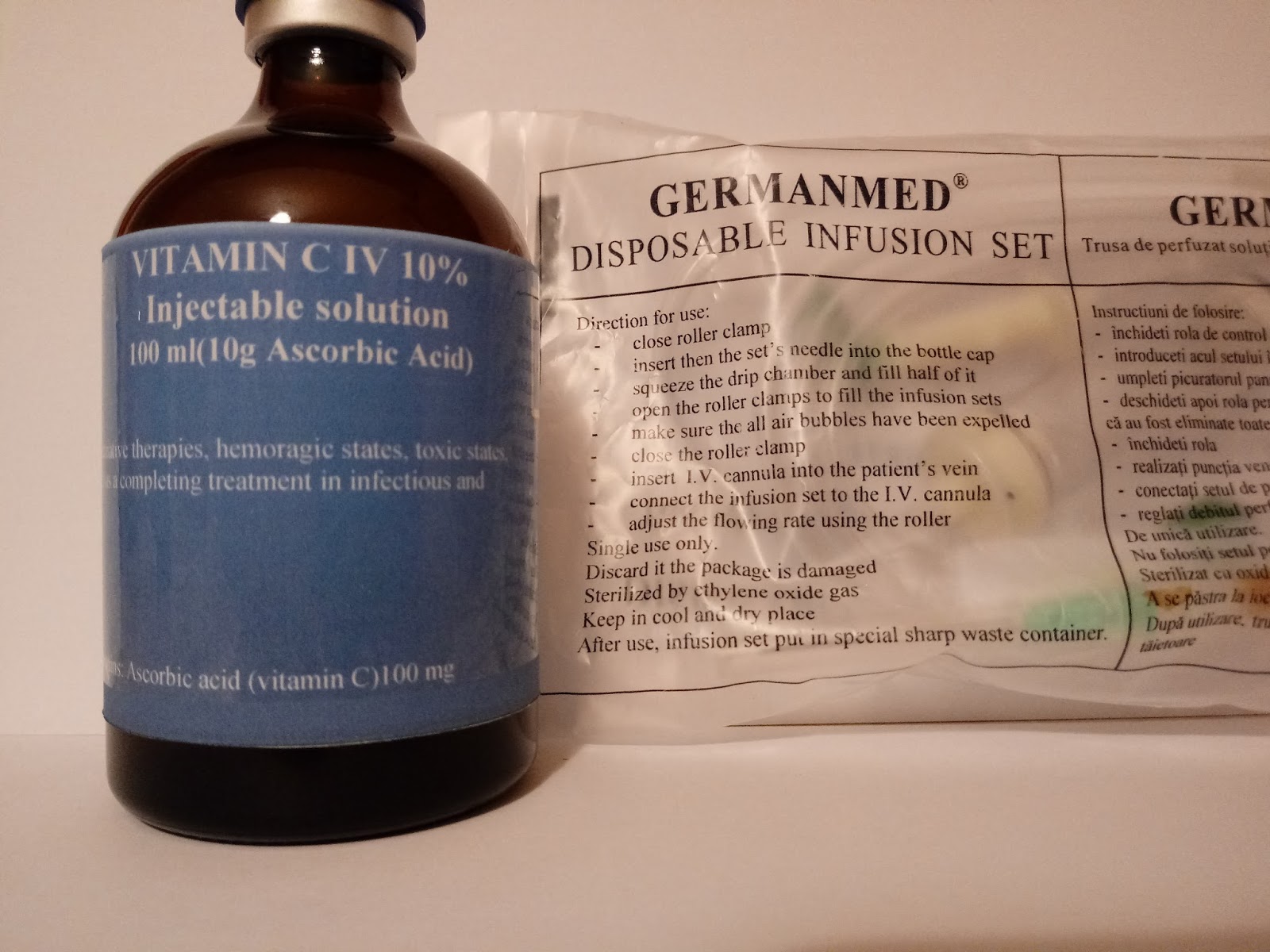 VITAMIN C Intravenous Therapy for Cancer High Dose IV Vitamin C