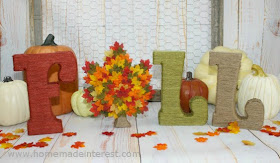 Fall Decor Letters