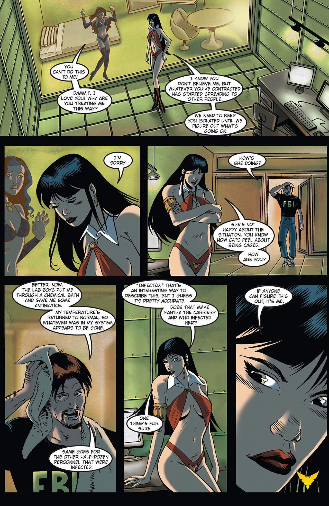 Read online Vampirella (2010) comic -  Issue # Annual 2 - 37