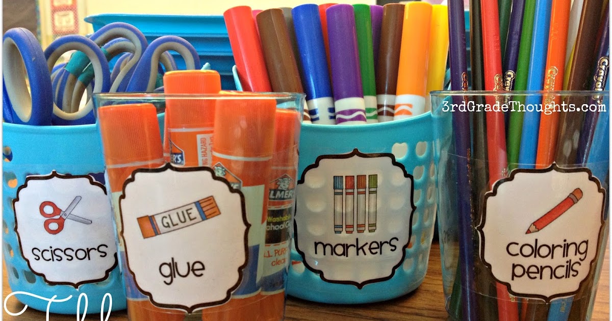 A Look Inside My Table Supply Bins 3rd Grade Thoughts