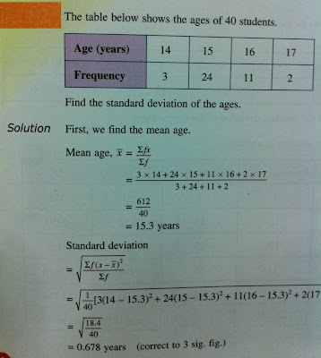 grouped data formula deviation standard lesson part find