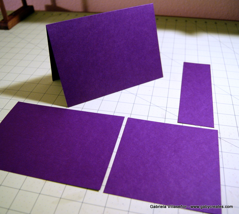 She's a Sassy Lady Believe Purple Card