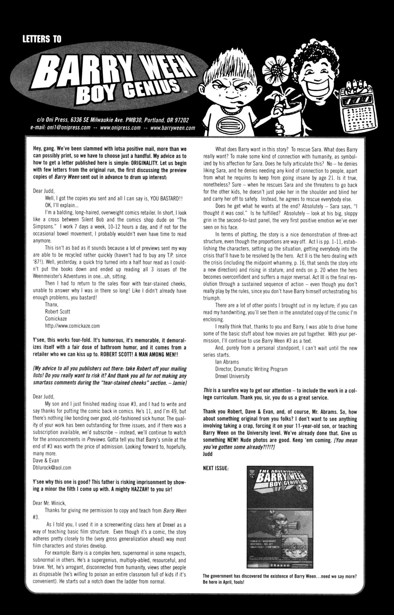 Read online The Adventures of Barry Ween 2.0 comic -  Issue #2 - 30