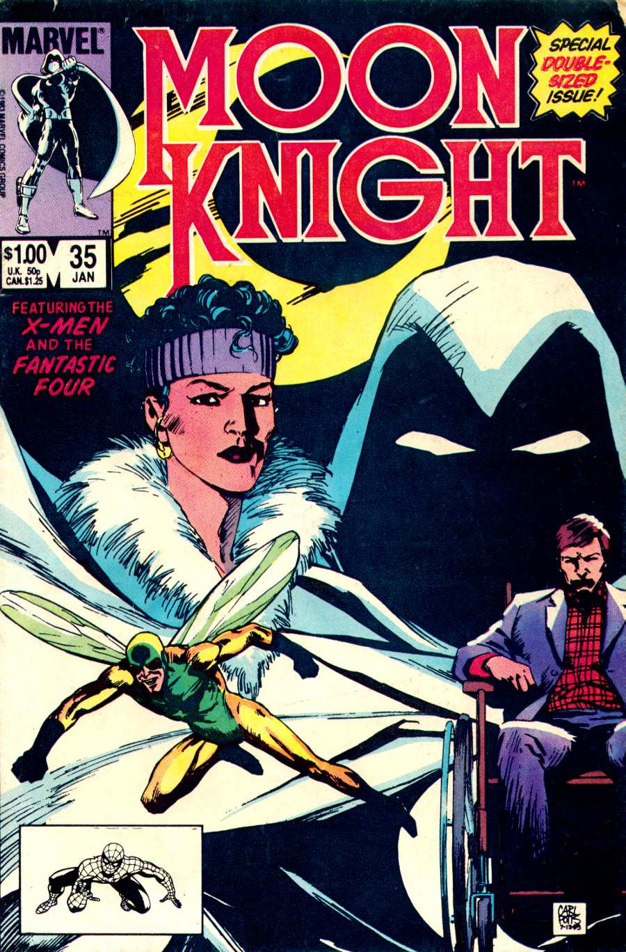 Read online Moon Knight (1980) comic -  Issue #35 - 1