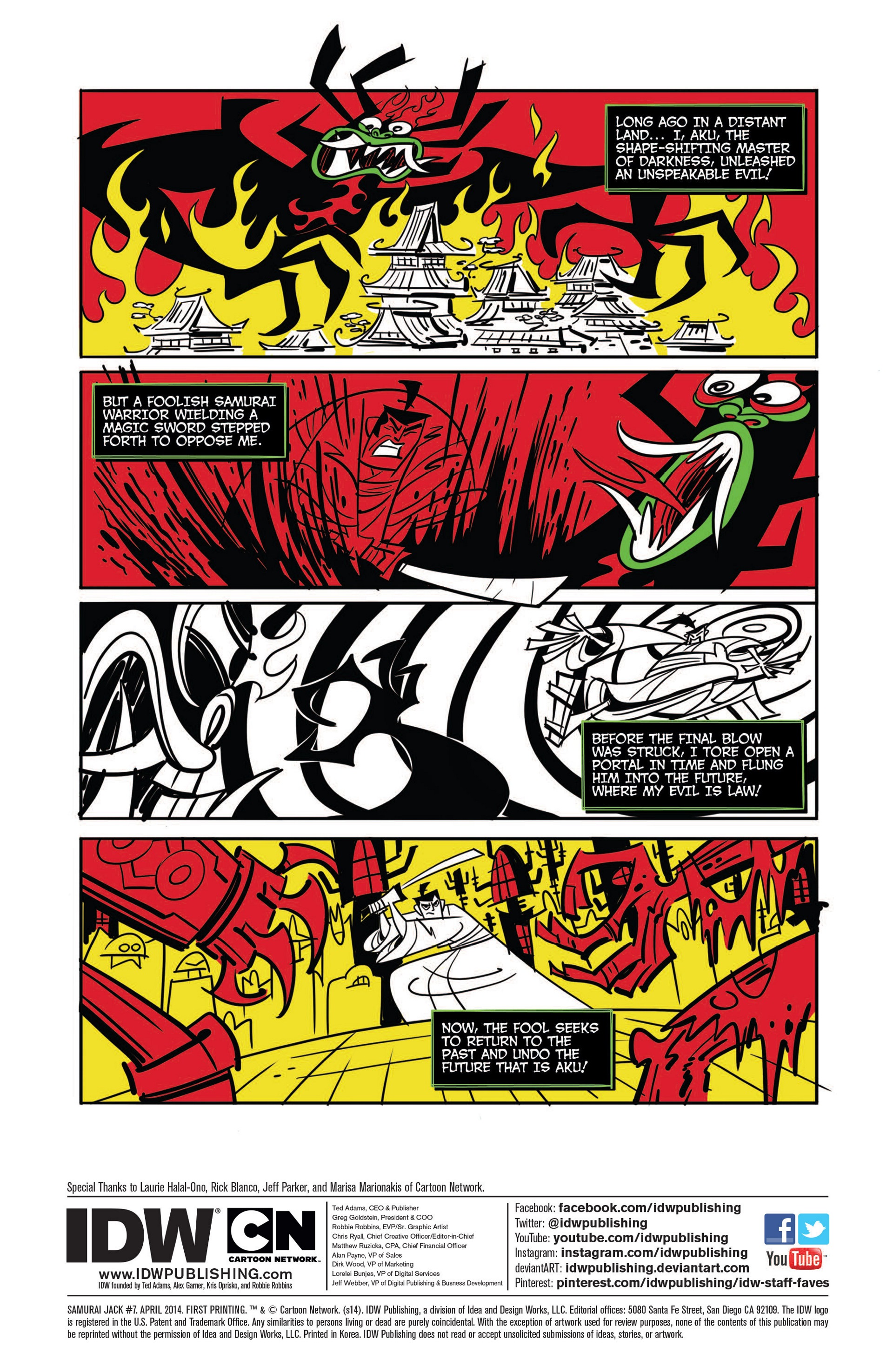 Read online Samurai Jack comic -  Issue #7 - 2