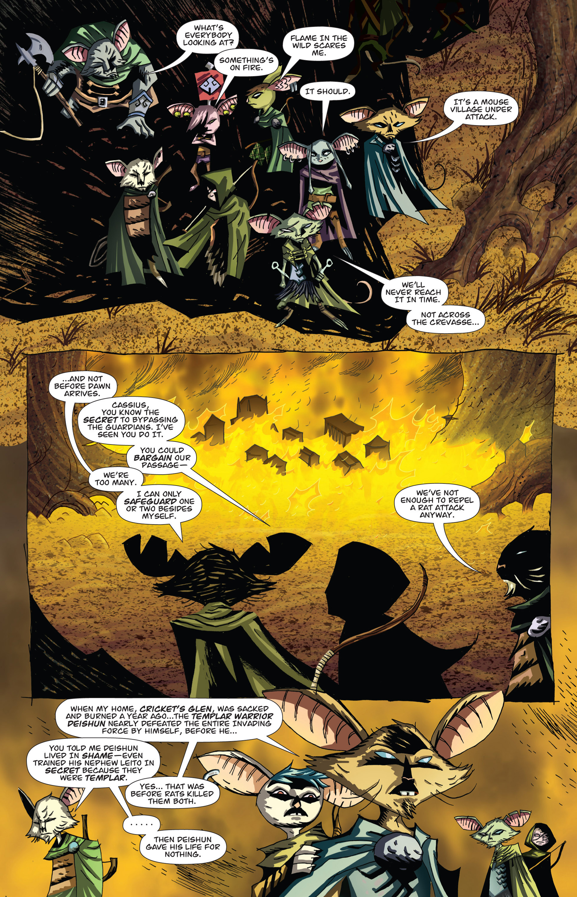 Read online The Mice Templar Volume 4: Legend comic -  Issue #1 - 17