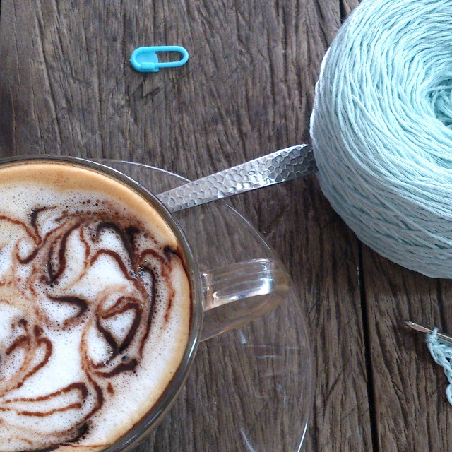 ByHaafner, crochet, yarn, cotton, coconut cappuccino
