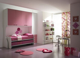 Habitaciones rosa para niña - Ideas para decorar dormitorios