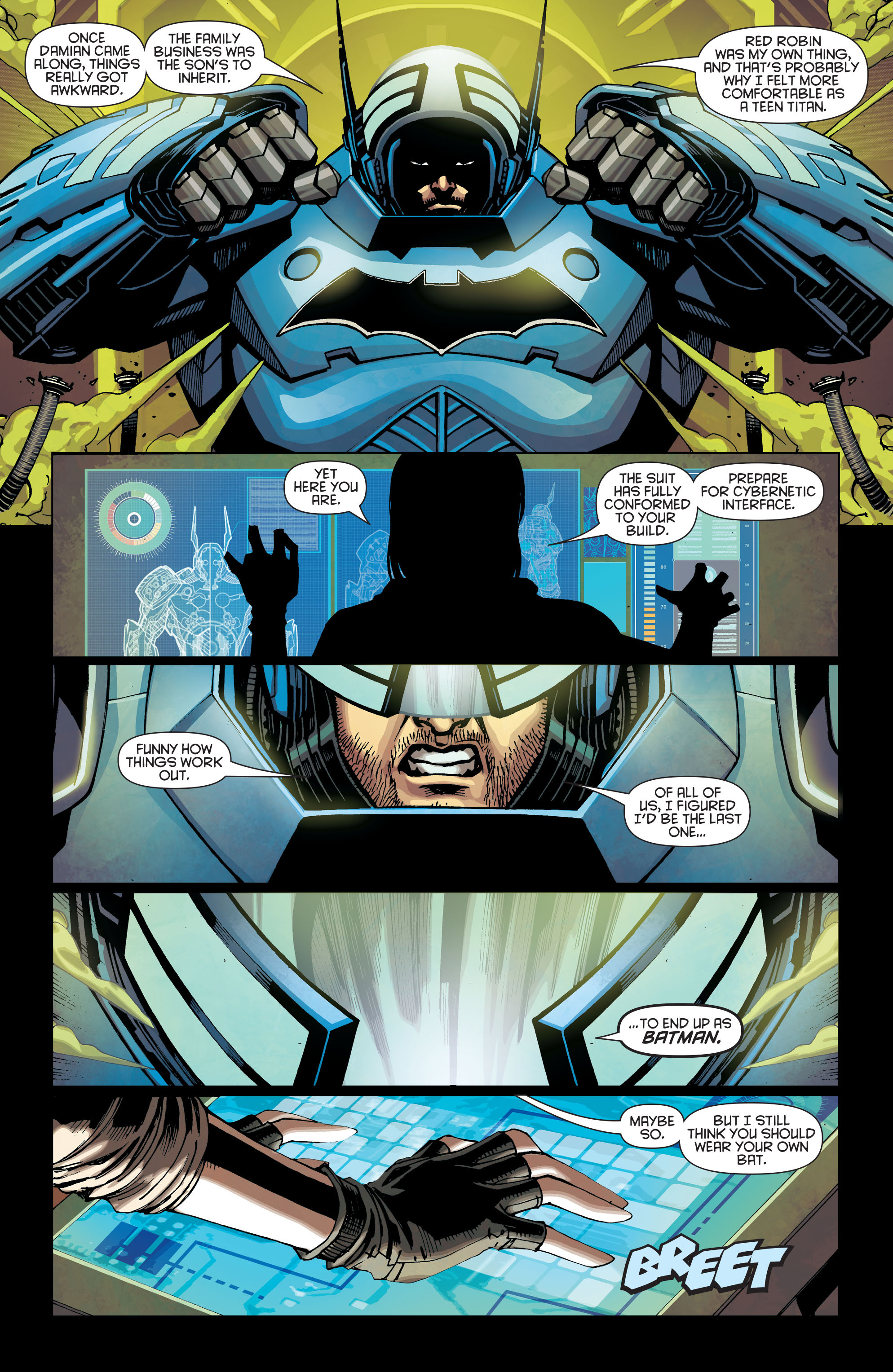 Read online Batman Beyond (2015) comic -  Issue #5 - 9