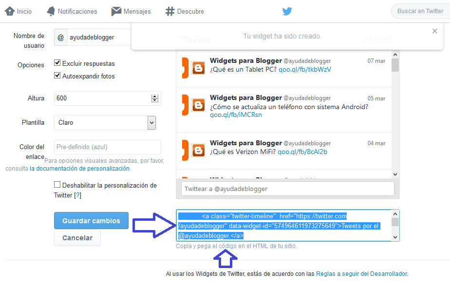 Widget Social Multi Tabla 3 en 1 para páginas web