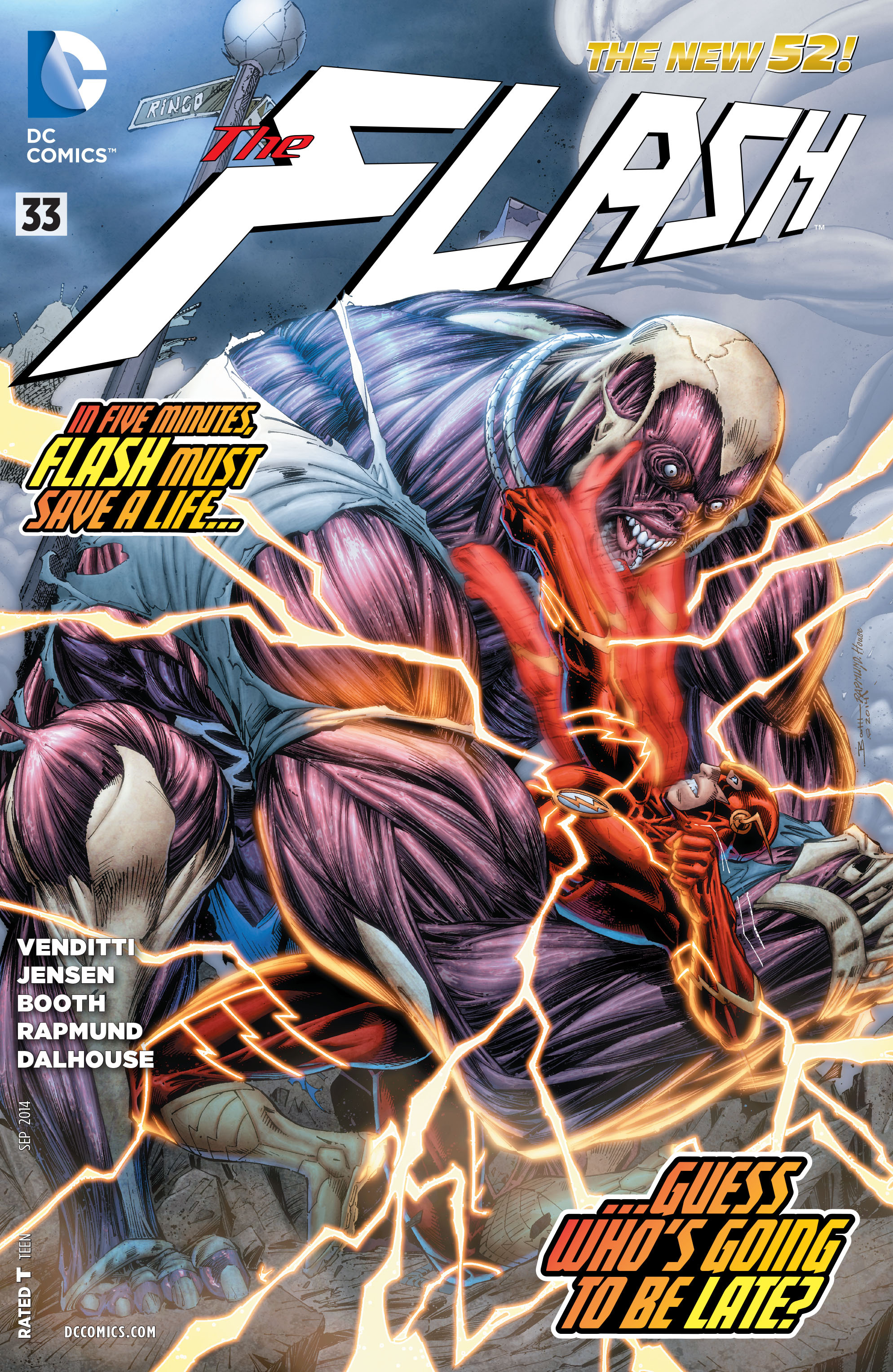 Read online The Flash (2011) comic -  Issue #33 - 1