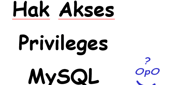 Memahami Hak Akses (Privileges) Pada MySQL