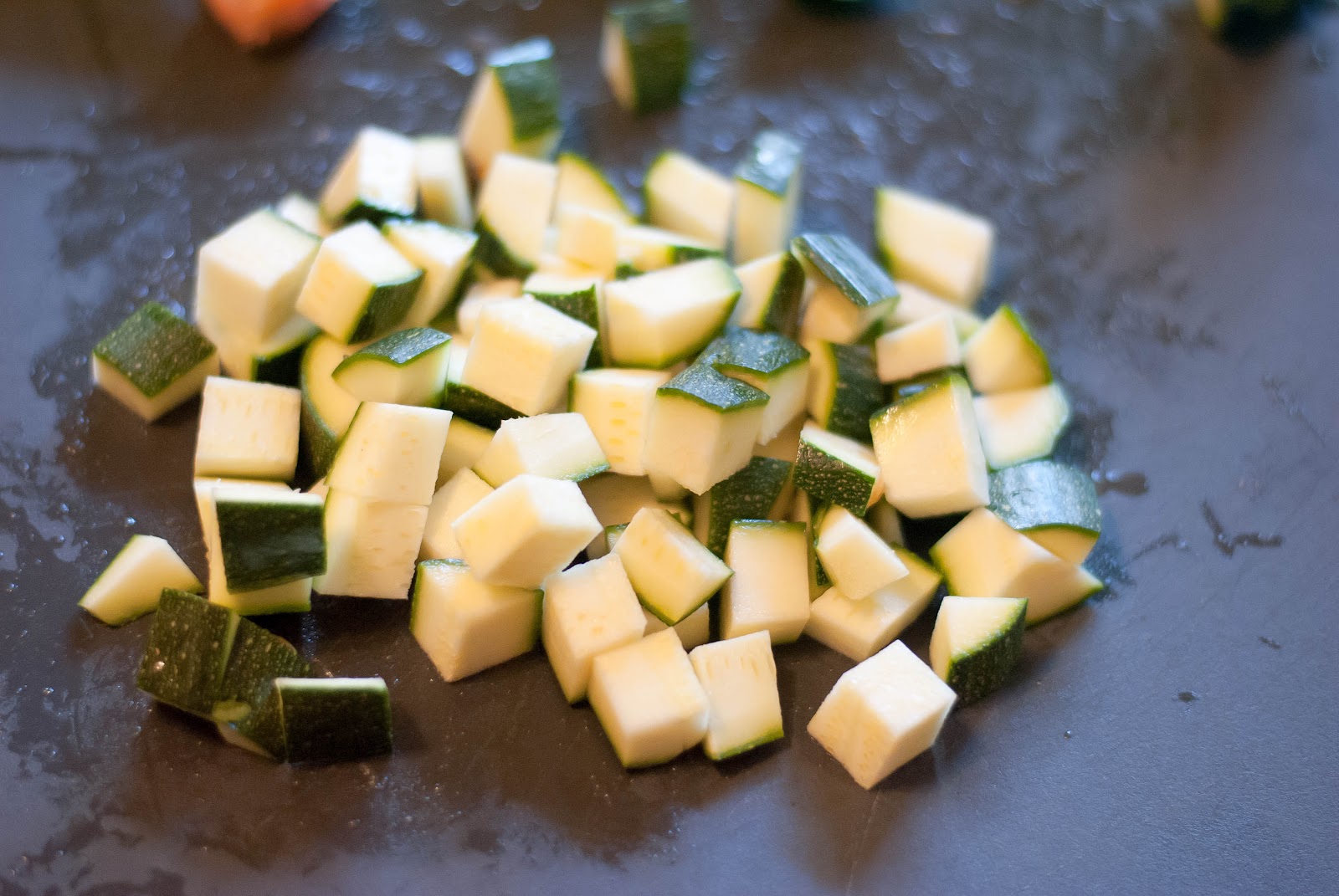 My Trash and Treasure quinoa stuffed tomatoes