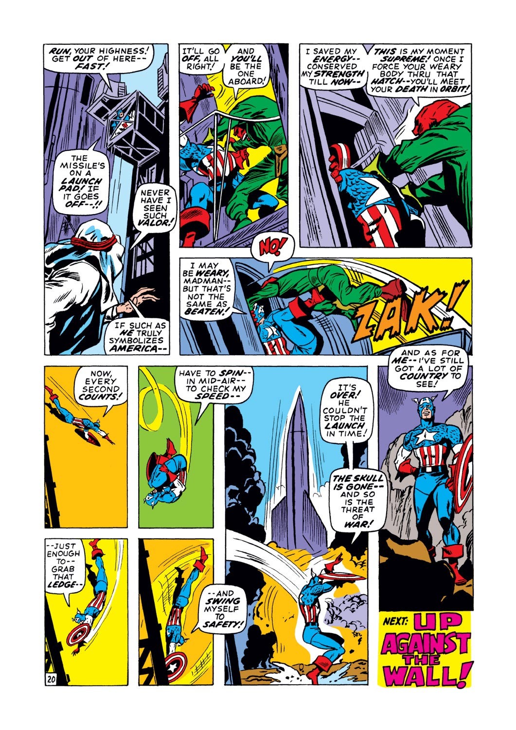 Read online Captain America (1968) comic - Issue #129 - 20